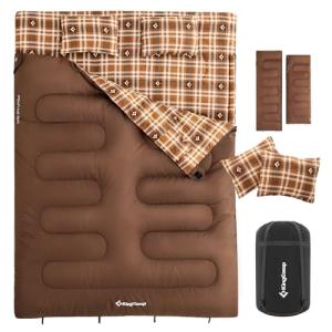 KingCamp Lightweight Double Sleeping Bag for Two