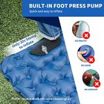 Ultralight Inflatable Camping Sleeping Pad with Pillow