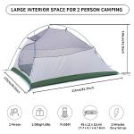 Naturehike Cloud-Up 2 Ultralight Backpacking Tent