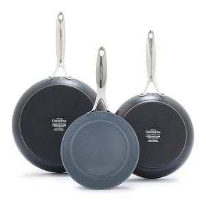 GreenPan Valencia Pro Induction Nonstick Frypan Set