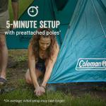 Coleman Skydome 4/6 Person Weatherproof Tent