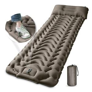 MEETPEAK Inflatable 4-Inch Camping Sleeping Pad