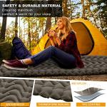 MEETPEAK Inflatable 4-Inch Camping Sleeping Pad