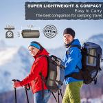 MEETPEAK Inflatable 4-Inch Camping Sleeping Pad