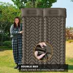 MEETPEAK Inflatable 4-Inch Camping Sleeping Pad
