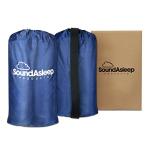 Eco-Friendly Twin Air Mattress with Rechargeable Pump