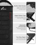 Sportneer XL Portable Sleeping Bag for Camping