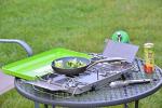 Flame King Portable 2-Burner Camping Stove Grill