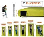 3-Inch Memory Foam Camping Mattress for Adults & Kids