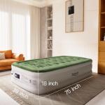 Zearna Twin Air Mattress with Built-In Pump