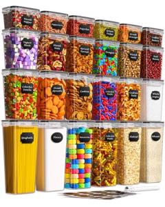 24-Piece Airtight Food Storage Container Set
