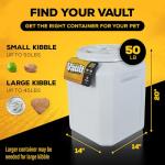 Airtight Dog Food Storage Container - 50 Pounds