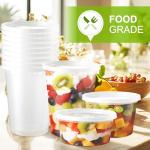 NEEBAKE 16 Oz Leak-Proof Meal Prep Containers Set