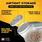 Airtight Dog Food Storage Container - 50 Pounds