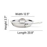 All-Clad Stainless Steel Skillet with Lid