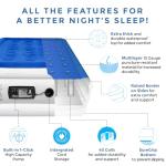 SoundAsleep Dream Luxury Air Mattress with Pump