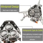 Compact 6800W Camping Stove with Piezo Ignition