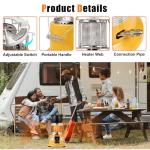 Mozodawn Portable 2-in-1 Propane Heater & Stove