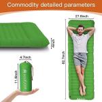 Premium Self-Inflating Sleeping Pad for Camping