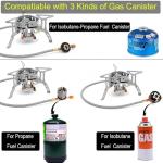 Compact 6800W Camping Stove with Piezo Ignition