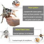 Compact 6800W Camping Stove with Piezo Ignition