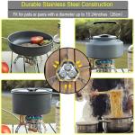 Compact 6800W Camping Stove with Piezo Ignition