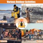 Mozodawn Portable 2-in-1 Propane Heater & Stove