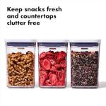 OXO Good Grips 3-Piece Square Container Set