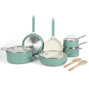 Martha Stewart 12-Piece Nonstick Camping Cookware Set
