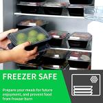 50-Pack 32oz Stackable Meal Prep Containers