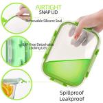 C CREST 10-Pack BPA Free Food Storage Containers