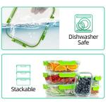 C CREST 10-Pack BPA Free Food Storage Containers
