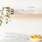 Leak-Proof Glass Food Storage Containers - 14 Pieces