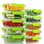 C CREST 10-Pack BPA Free Food Storage Containers