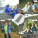 WTVIDAS Thick Ultralight Camping Sleeping Pad with Pillow