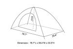 Sutekus Camouflage One-Person Camping Tent