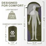 Elevon 3-Season Portable Waterproof Sleeping Bag
