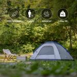 IDOOGEN Lightweight 2-Person Camping Dome Tent