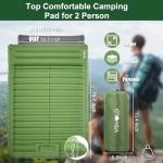 Ultra-Thick Self-Inflating Sleeping Pad for 2