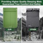 Ultra-Thick Self-Inflating Sleeping Pad for 2