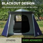Spacious Blackout 6-Person Instant Camping Tent