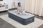 SleepLux Twin Air Mattress with Built-in Pump