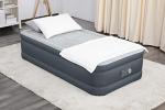SleepLux Twin Air Mattress with Built-in Pump