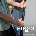 Spacious Blackout 6-Person Instant Camping Tent