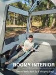 Spacious Blackout 6-Person Instant Camping Tent