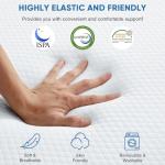 Tri-Fold Memory Foam Mattress - Portable & Washable