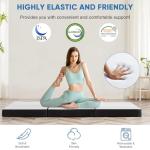 Tri-Fold Memory Foam Mattress - Portable & Washable