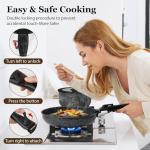 15-Piece Nonstick Camping Cookware Set with Handles
