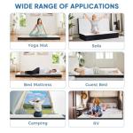 Tri-Fold Memory Foam Mattress - Portable & Washable