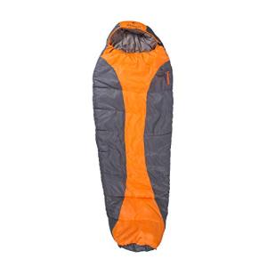 Stansport Glacier Lightweight Mummy Sleeping Bag - Orange